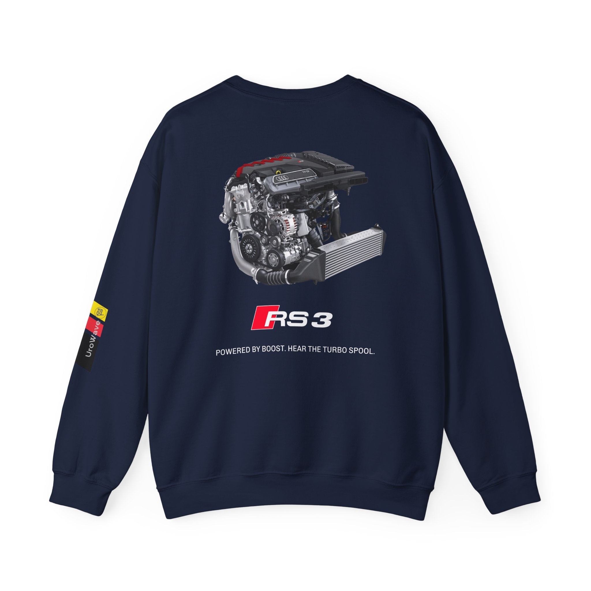Audi RS3 Engine Crewneck Sweatshirt