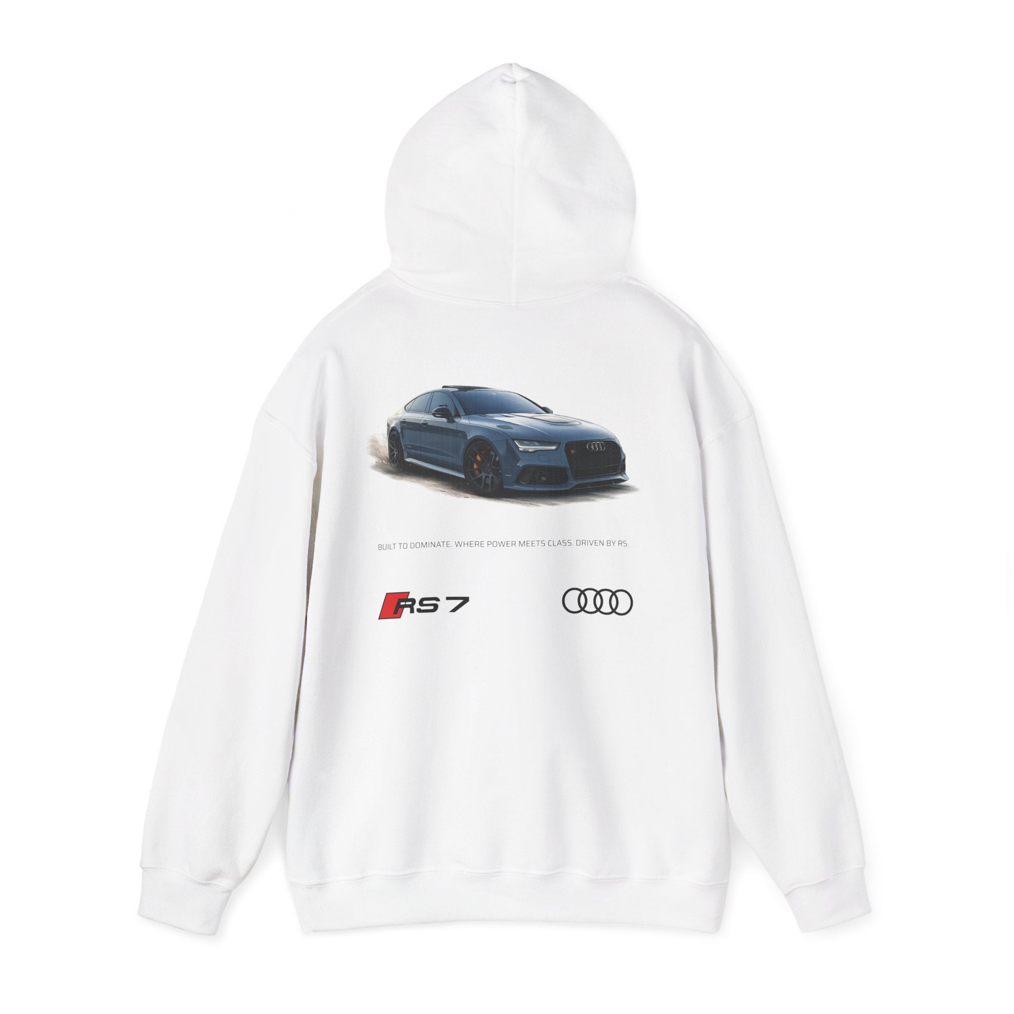 Audi Rs7 w/ engine hoodie White