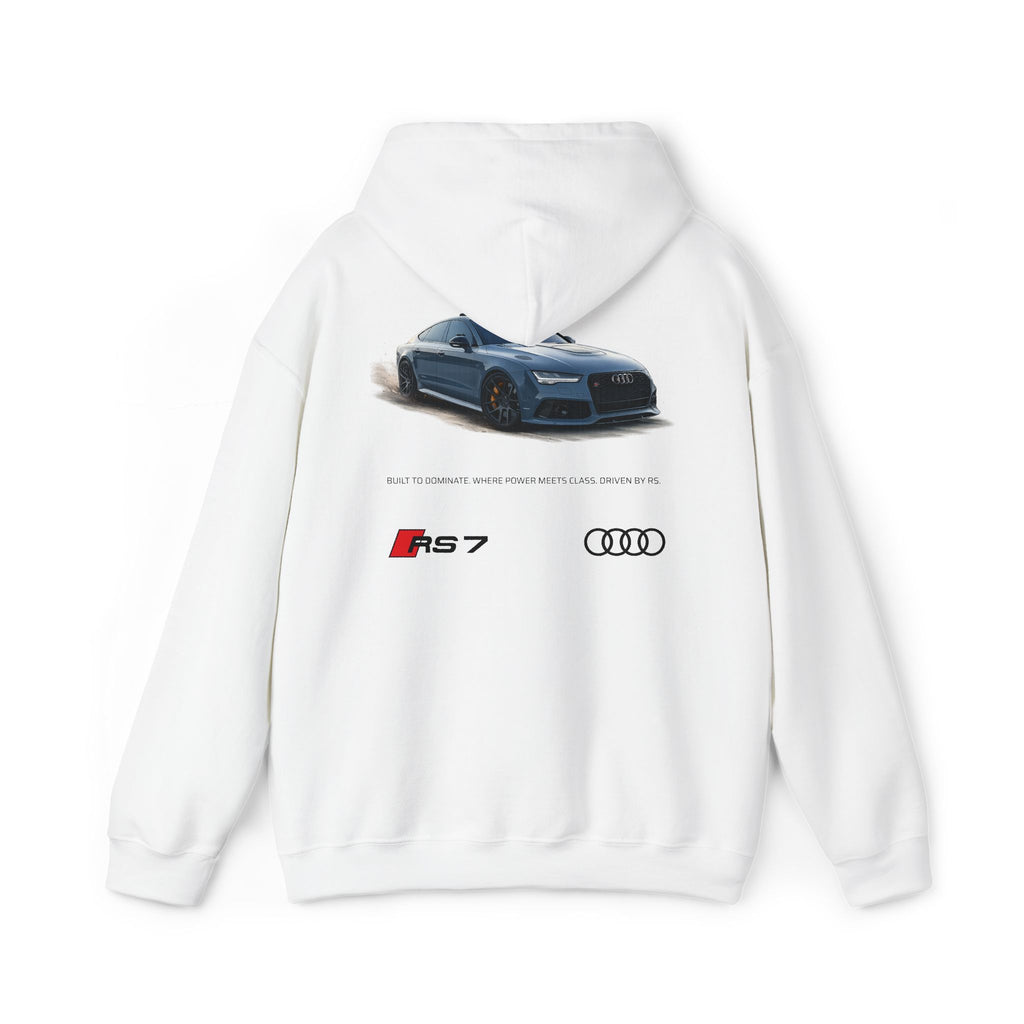 Audi Rs7 w/ engine hoodie White