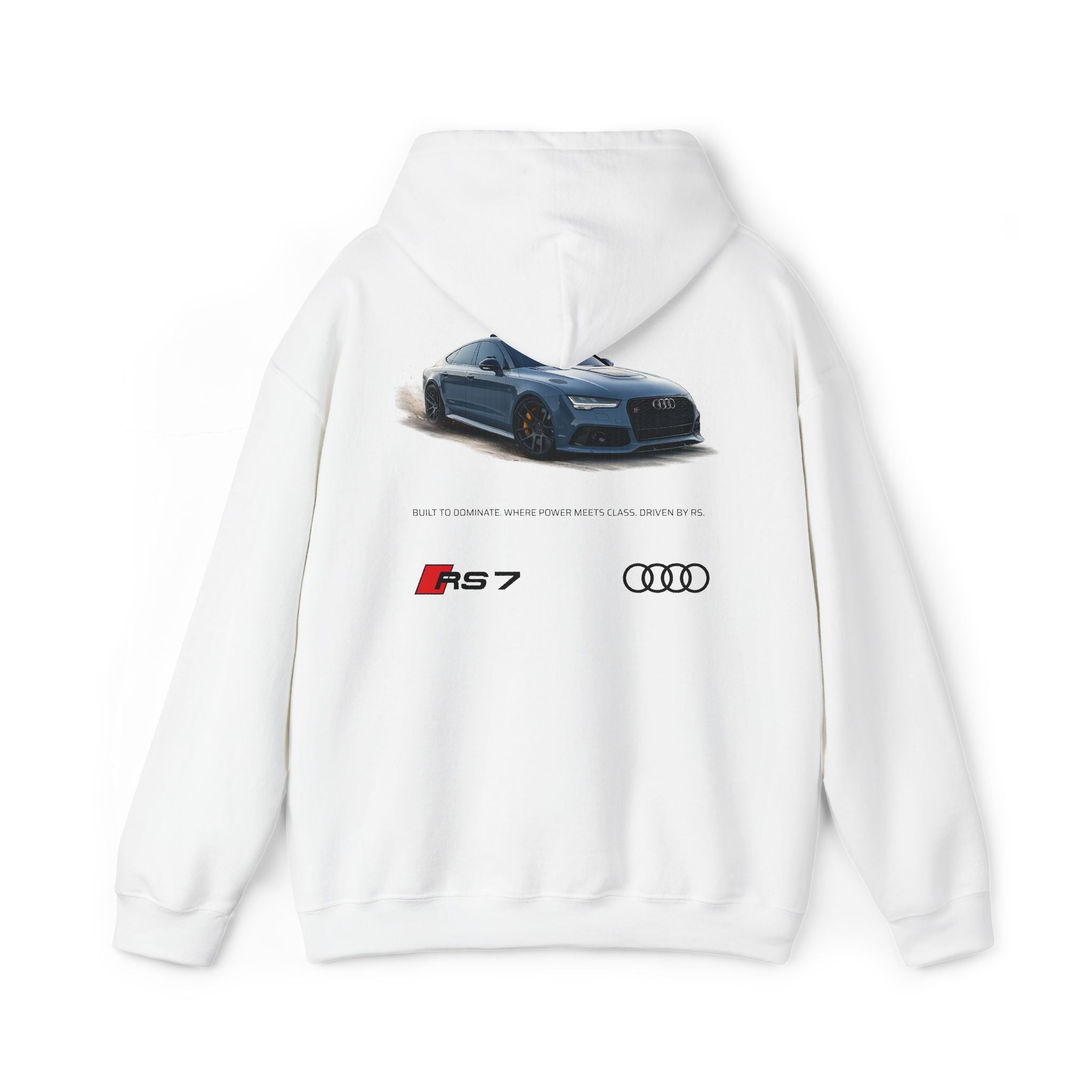 Audi Rs7 w/ engine hoodie White