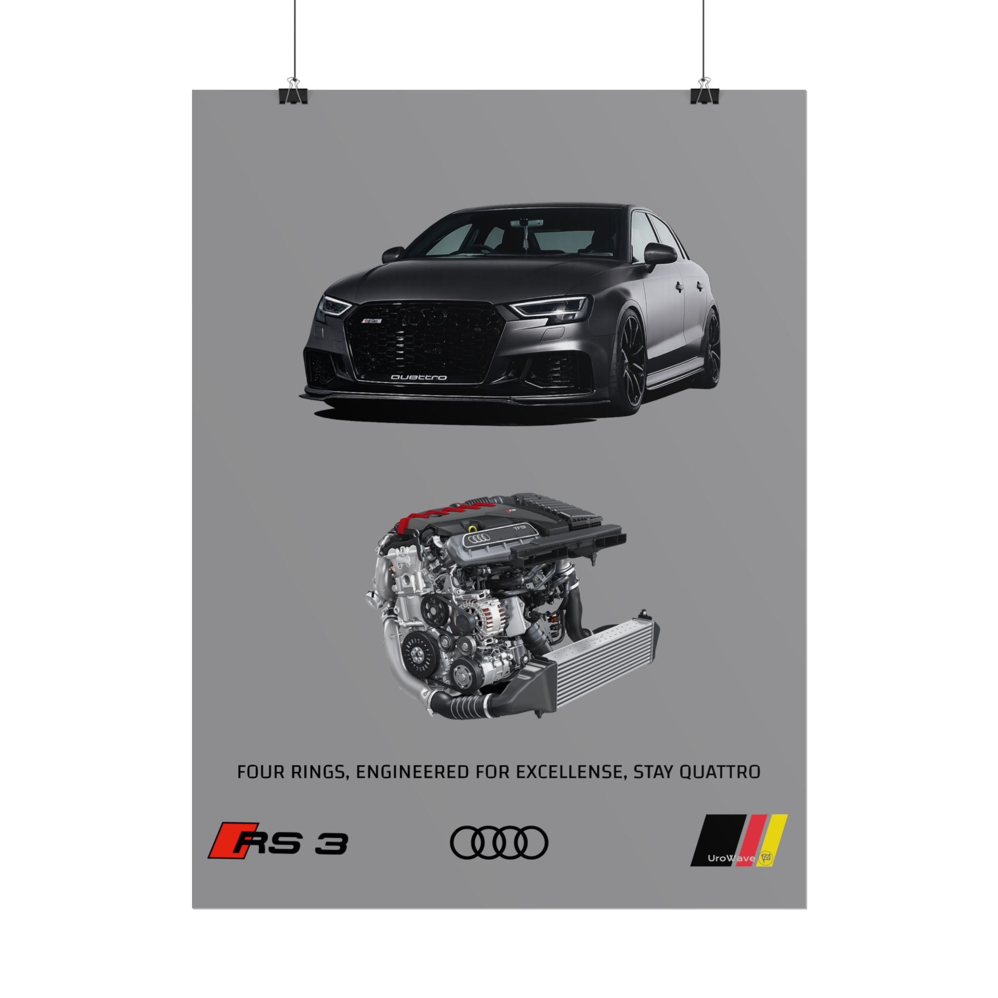 Audi Rs3 Poster
