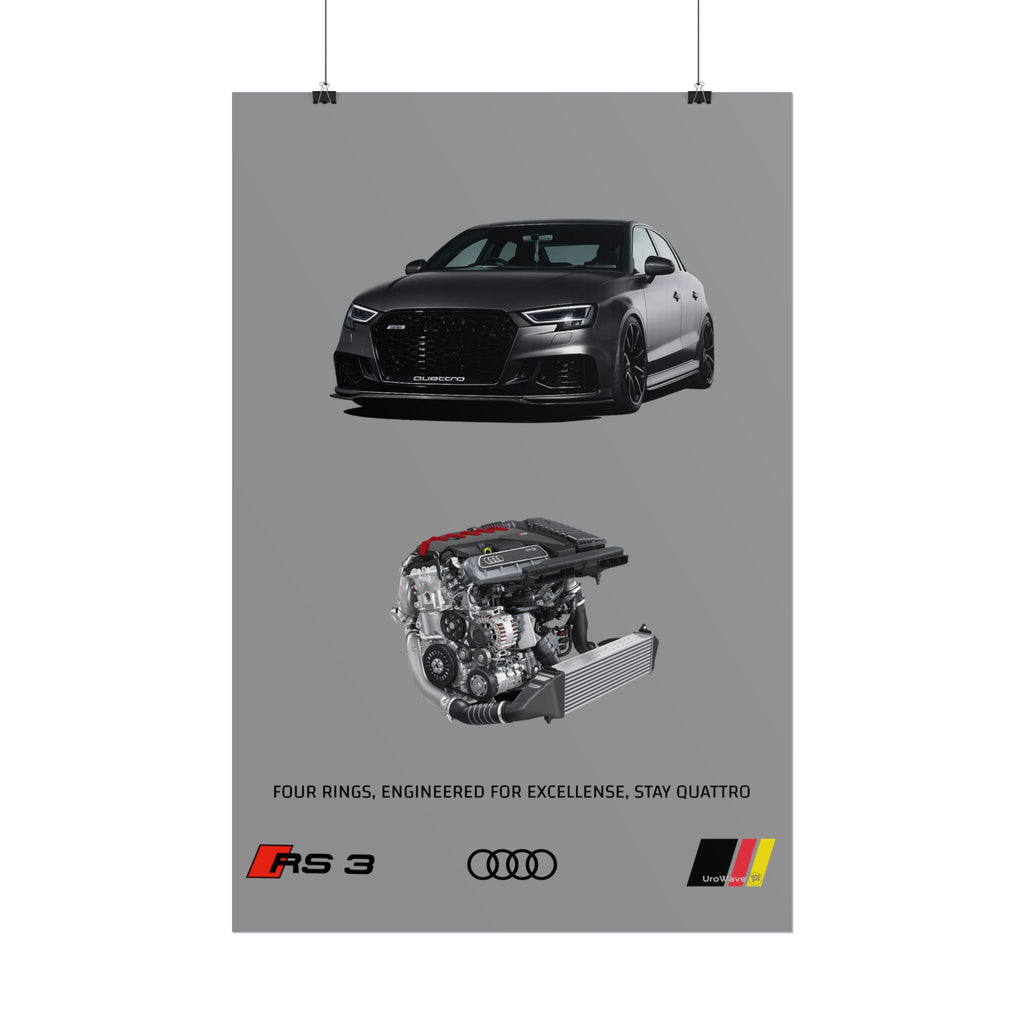 Audi Rs3 Poster