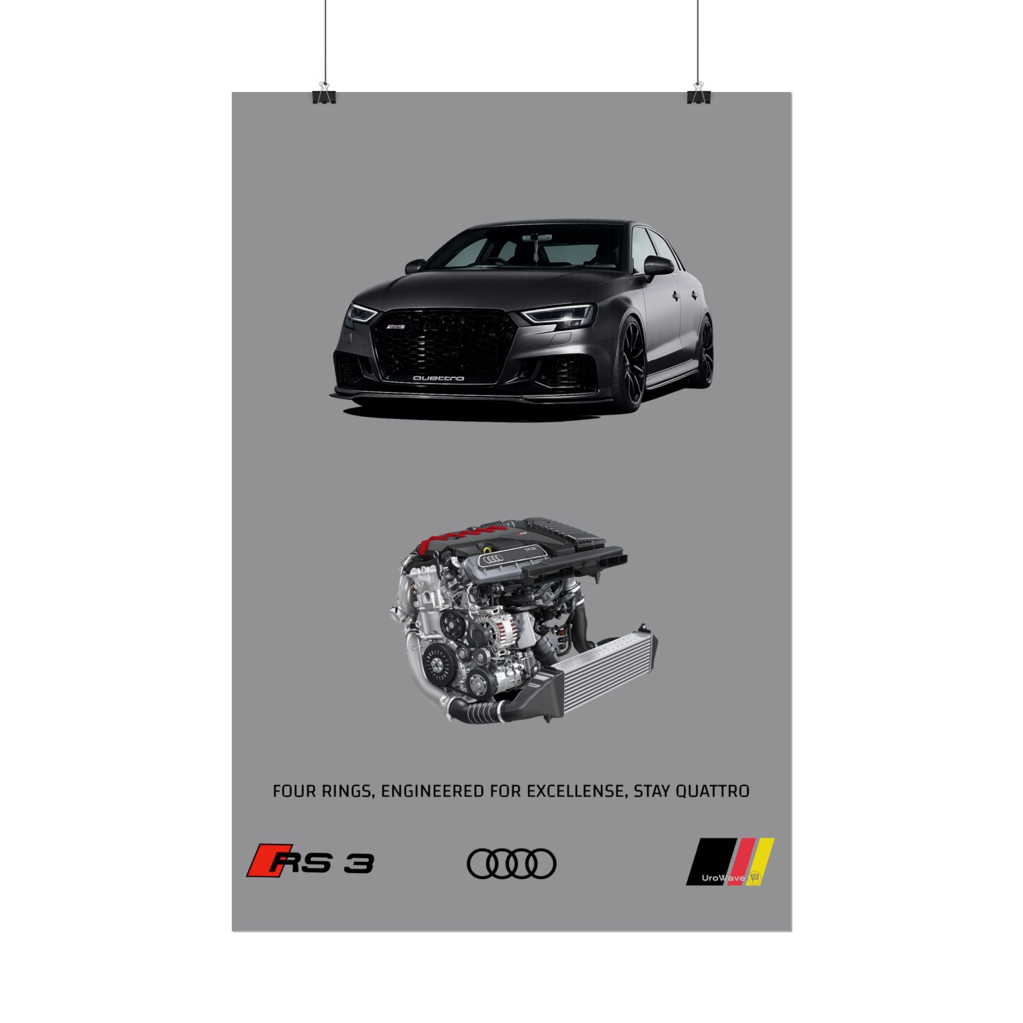 Audi Rs3 Poster