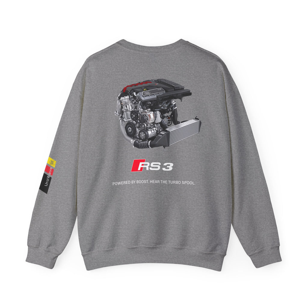 Audi RS3 Engine Crewneck Sweatshirt