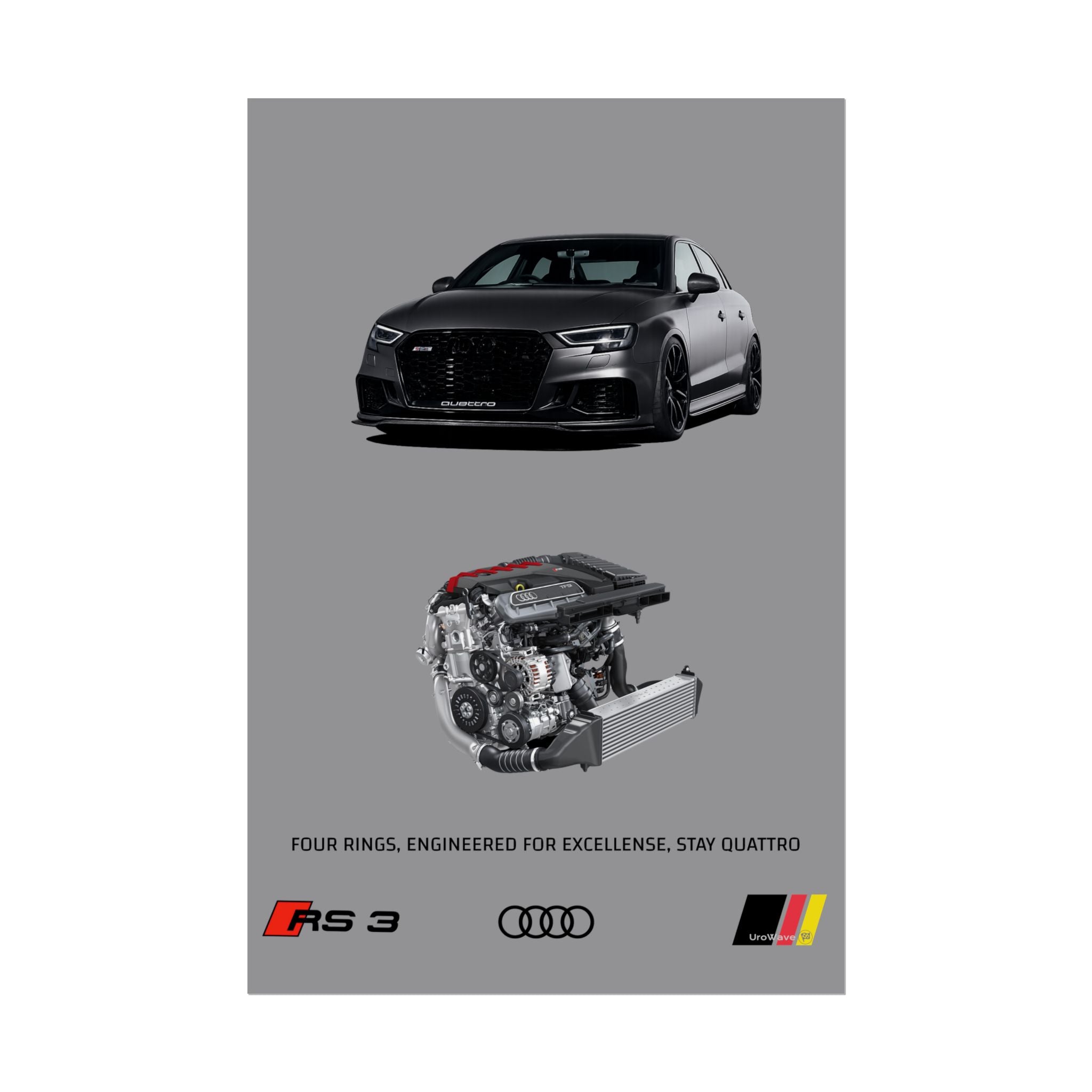 Audi Rs3 Poster