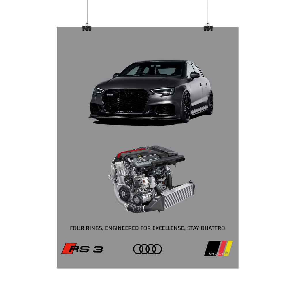 Audi Rs3 Poster