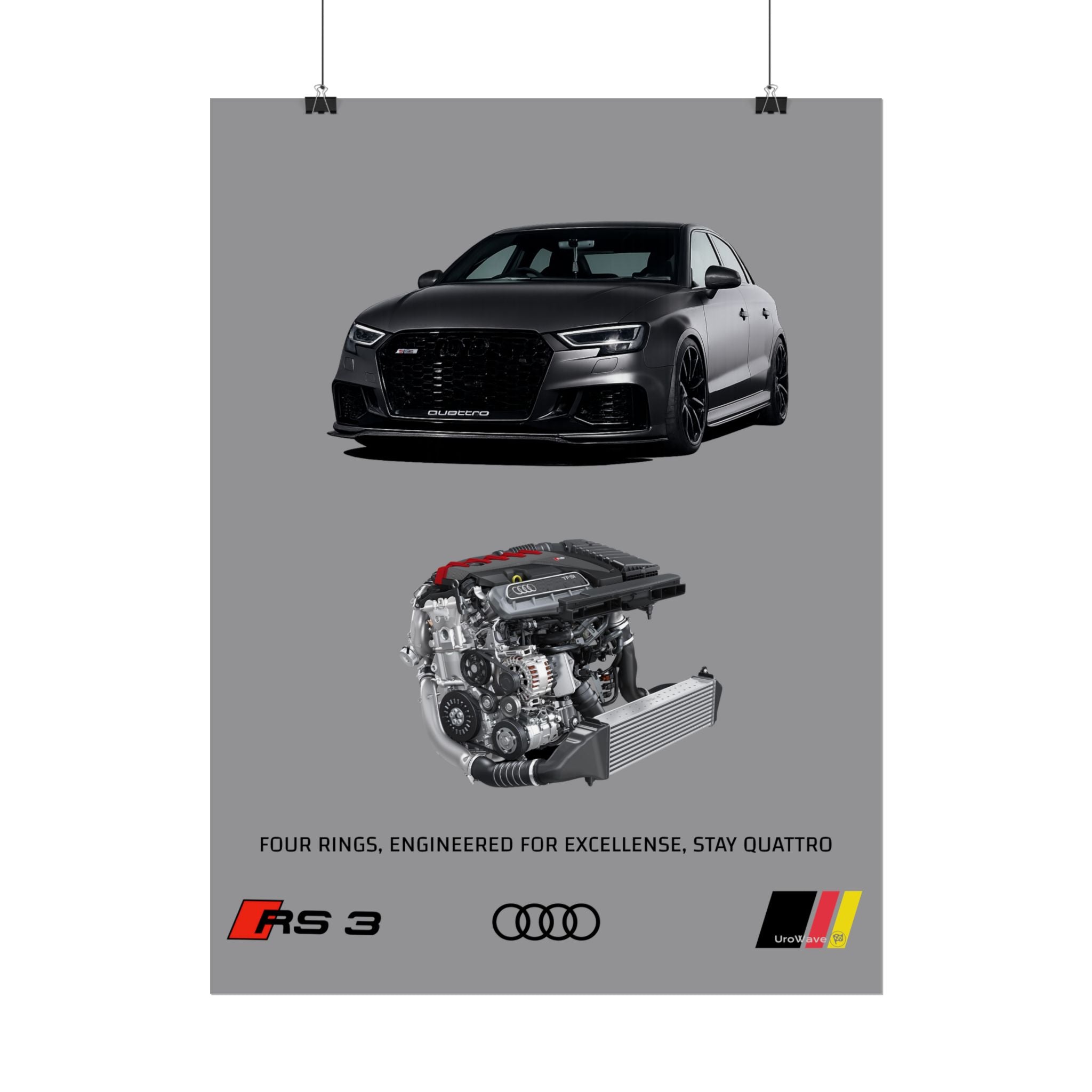 Audi Rs3 Poster