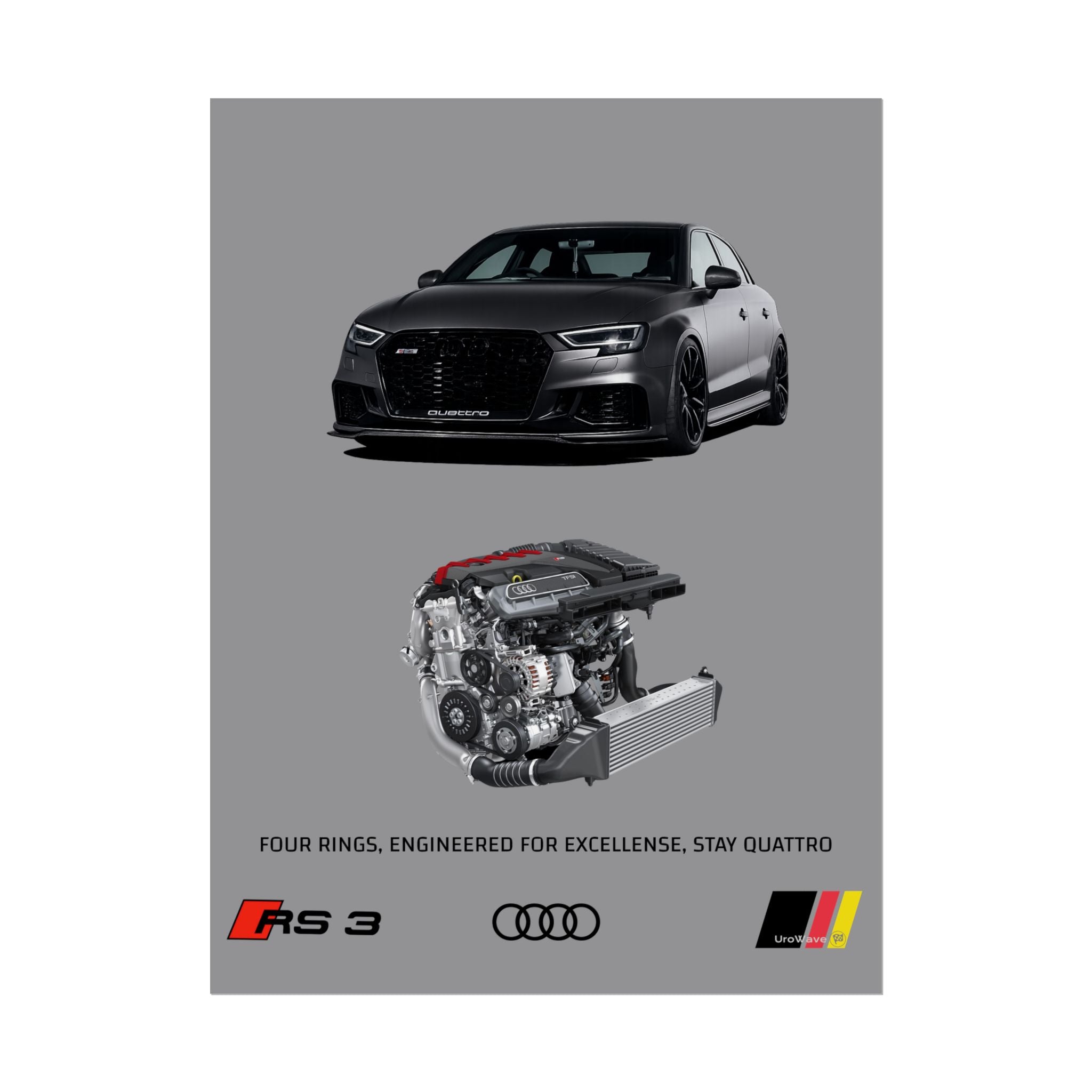 Audi Rs3 Poster