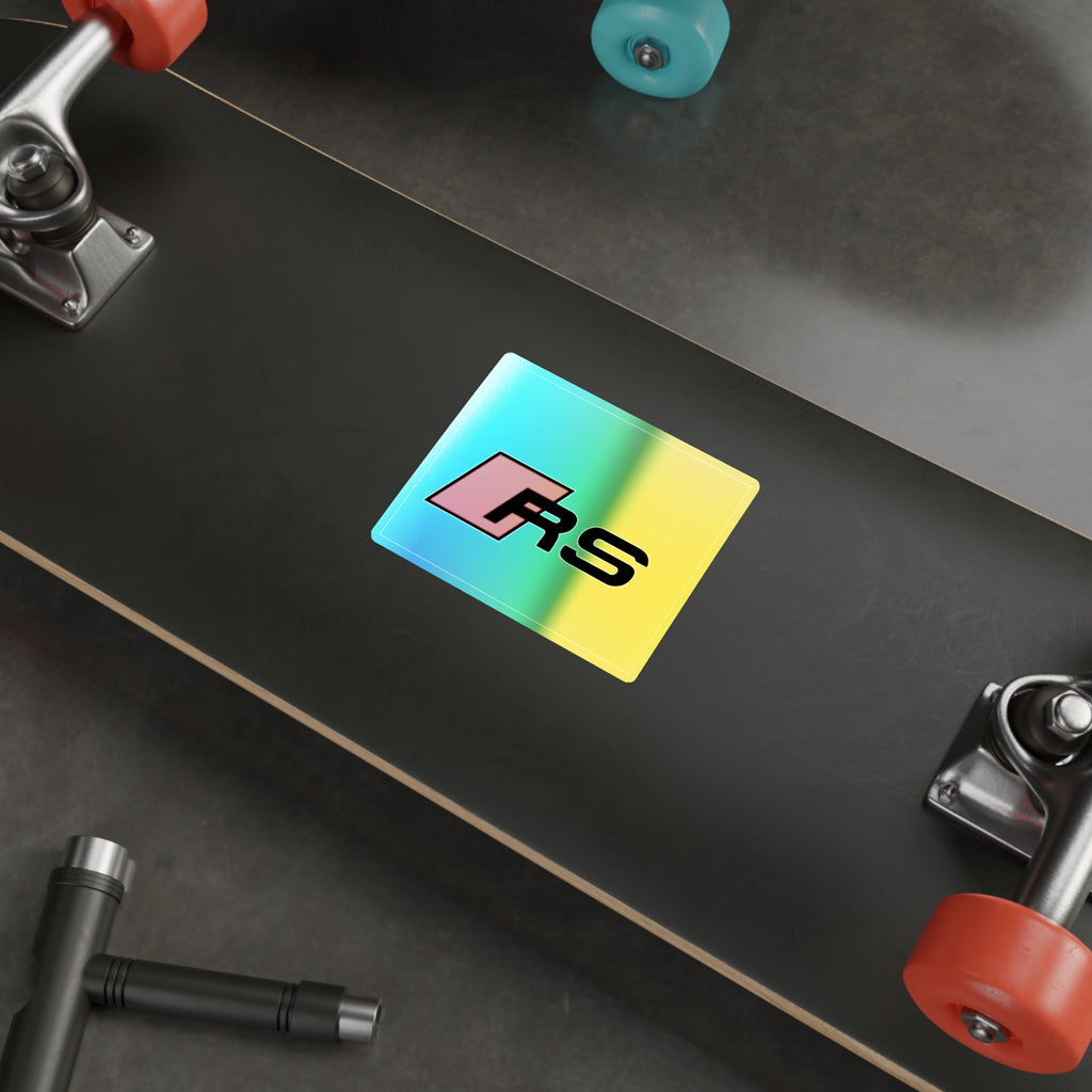 Holographic RS Logo Die-Cut Sticker