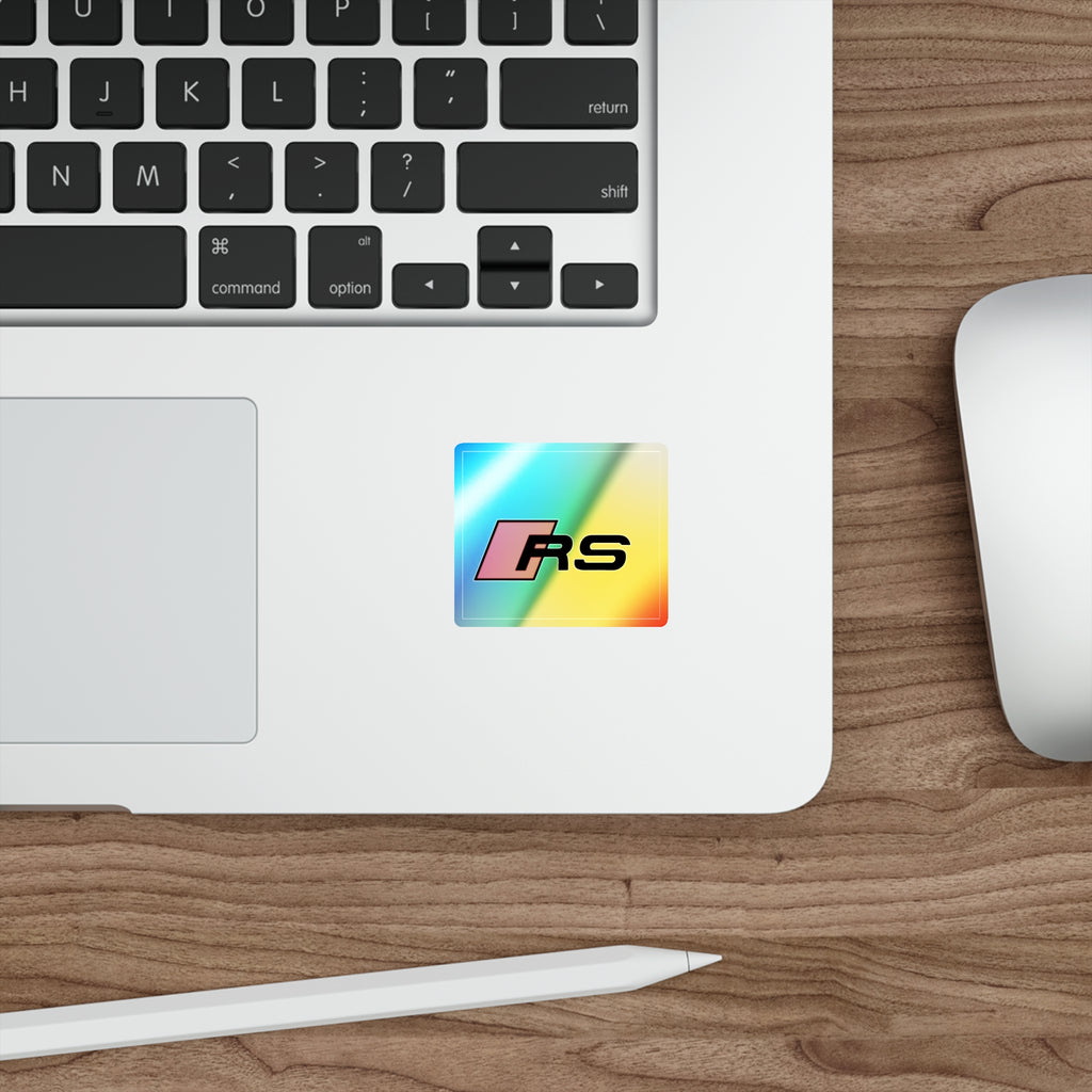 Holographic RS Logo Die-Cut Sticker