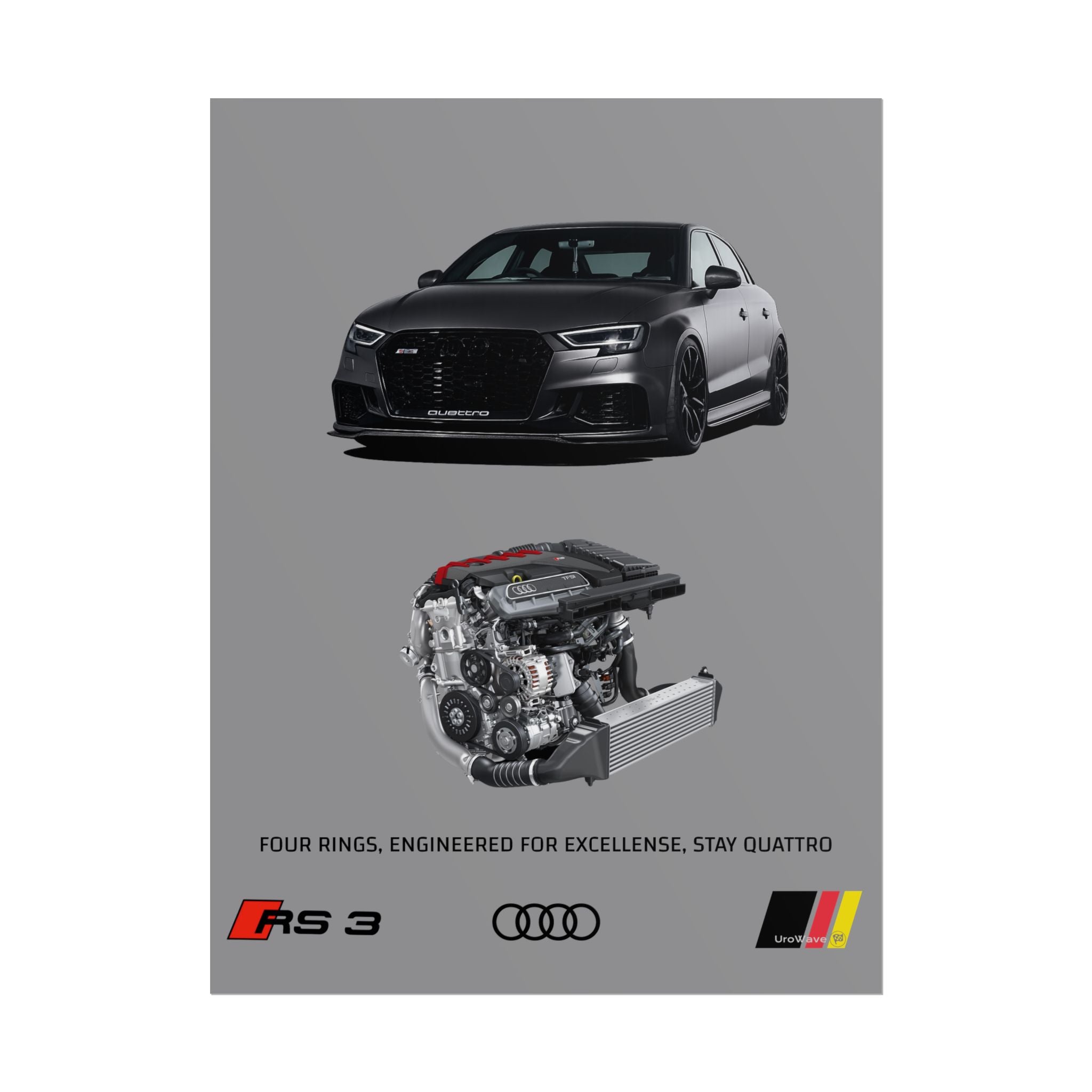 Audi Rs3 Poster